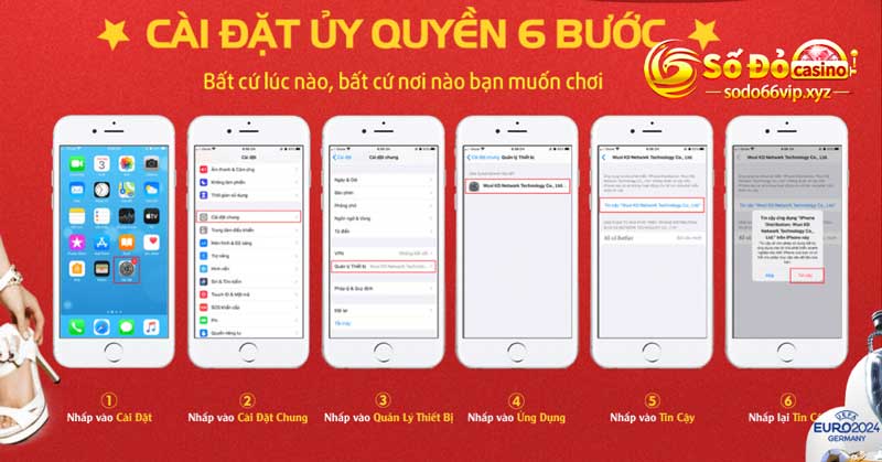 cách ủy quyền cài đặt