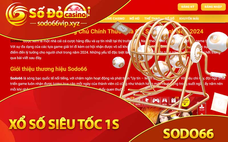 xổ số siêu tốc 1s